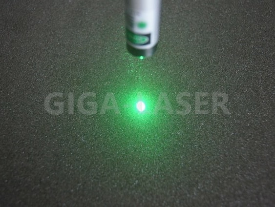 グリーンレーザーマーカーCSP520 　ポイント標準照射