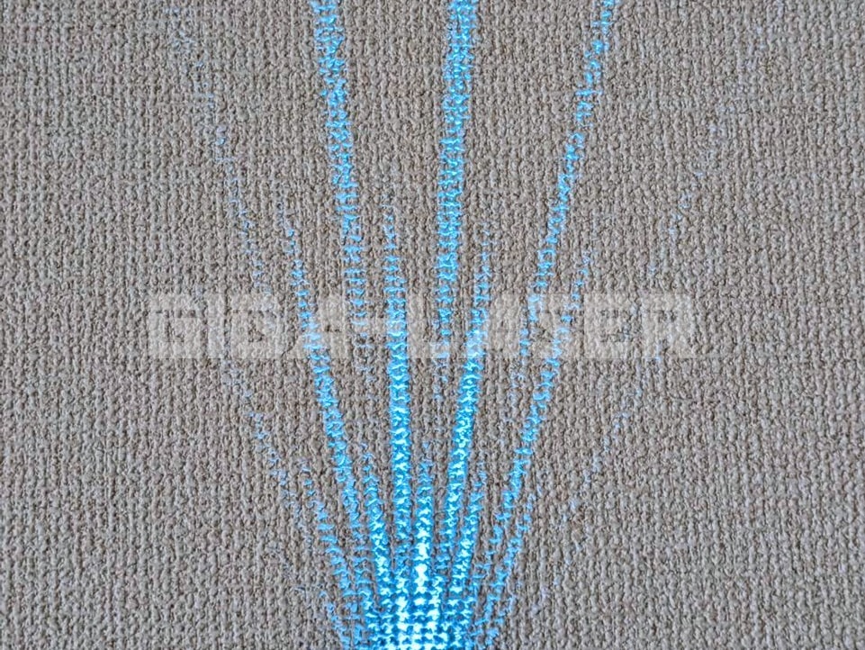 別売りレンズアダプタ装着での照射パターンH