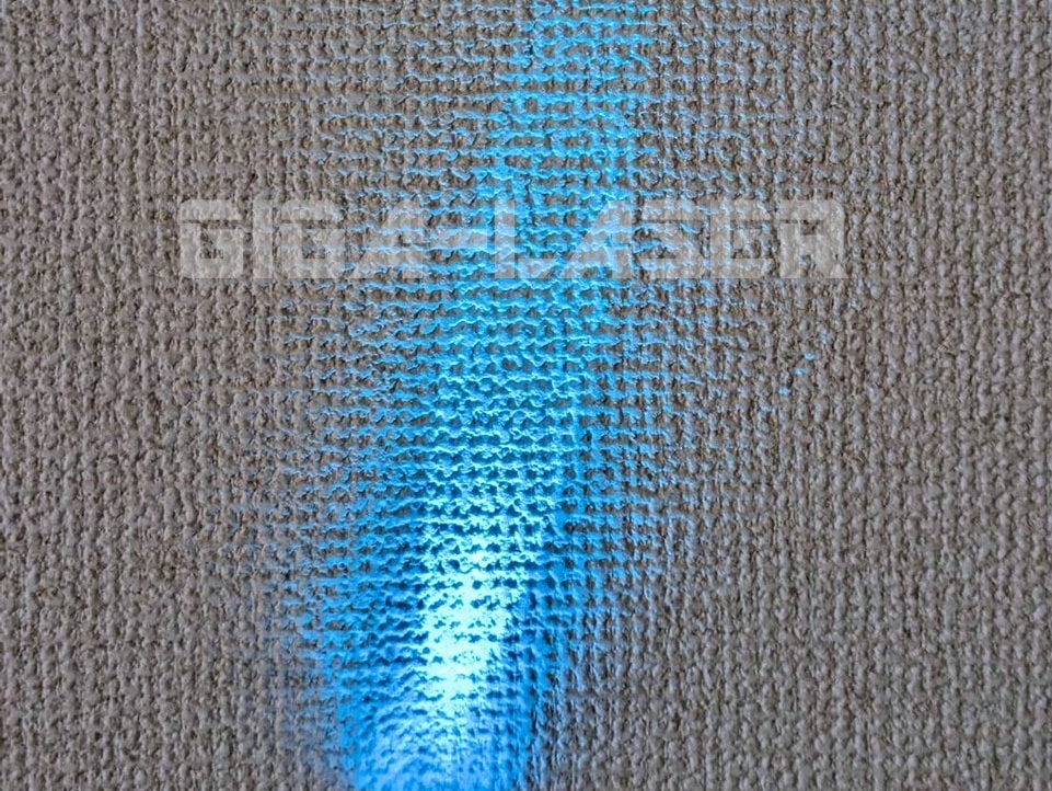 別売りレンズアダプタ装着での照射パターンF